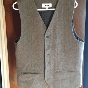 Wool blend vest